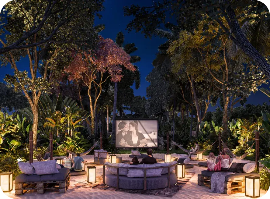 Cinema al aire libre Arkaán