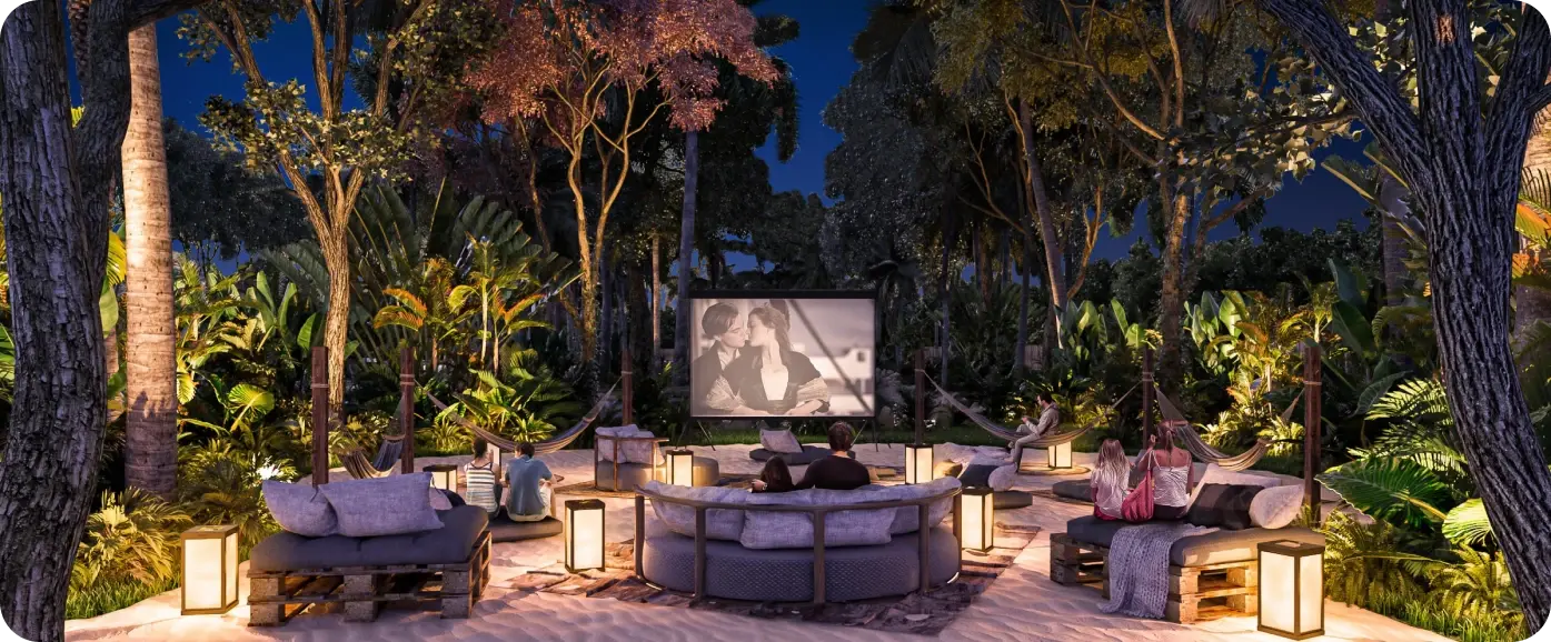 Cinema al aire libre Arkaán