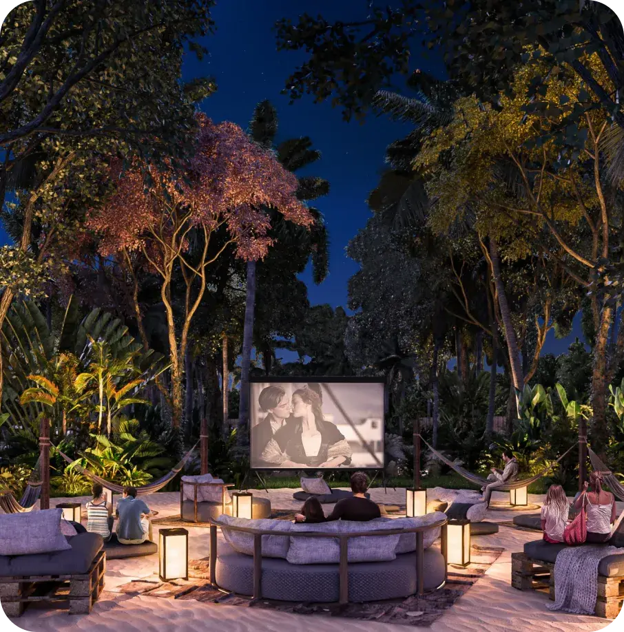 Cinema al aire libre Arkaán