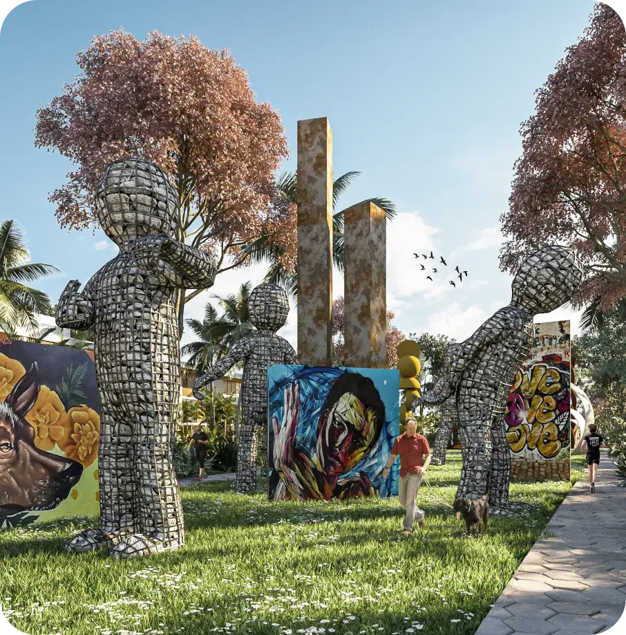 Parque de esculturas